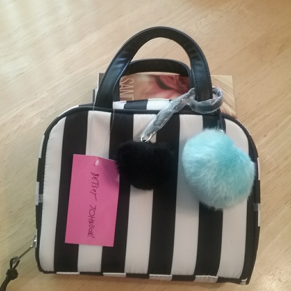 Betsey Johnson Cosmetic Overnight Bag